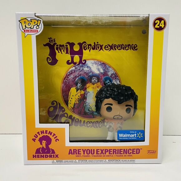 Funko Pop! Albums Jimi Hendrix Are You Experienced #24 NEW Exclusive IN HAND - Picture 1 of 6